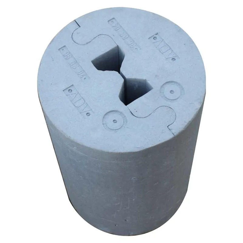 Anpralldämpfer für Schutzplanken, Ø 280 mm, 450 mm Höhe, mit Klick-System – Bild 3