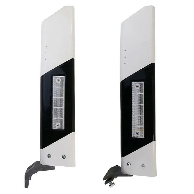 Aufsatz-Leitpfosten für Schutzplanken mit Universalhalterung oder Klemmhalterung