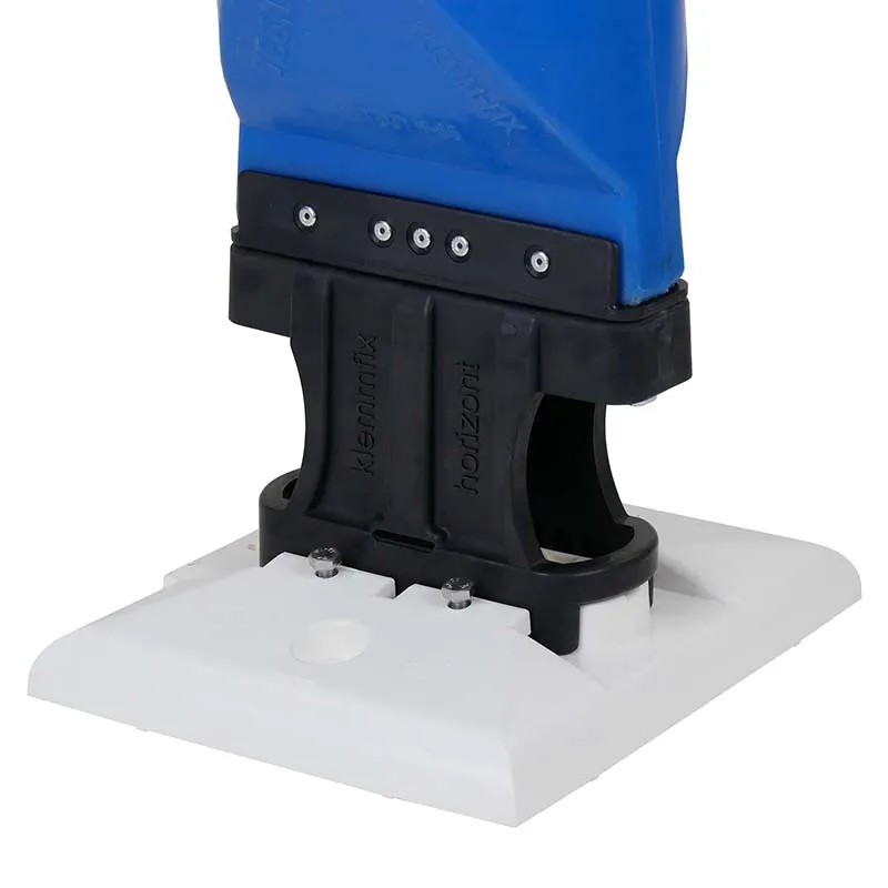 Leitboy Fußplatte L50 horizont, für alle Leitboys & Poller, 300 x 250 mm, gelb oder weiß – Bild 5