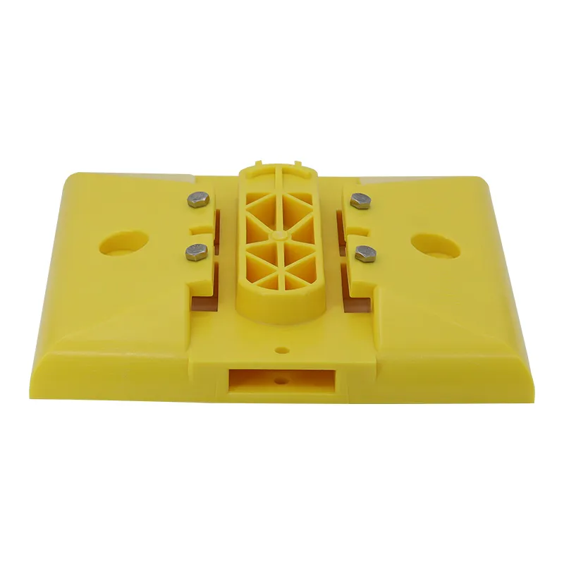 Leitboy Fußplatte L50 horizont, für alle Leitboys & Poller, 300 x 250 mm, gelb oder weiß – Bild 2