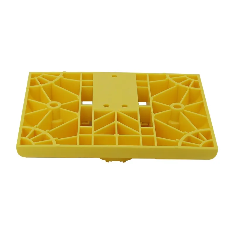 Leitboy Fußplatte L50 horizont, für alle Leitboys & Poller, 300 x 250 mm, gelb oder weiß – Bild 3