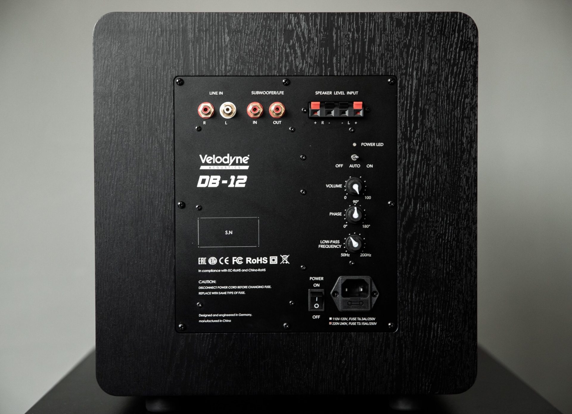 Velodyne Acoustics Deep Blue 12 Subwoofer – Bild 5