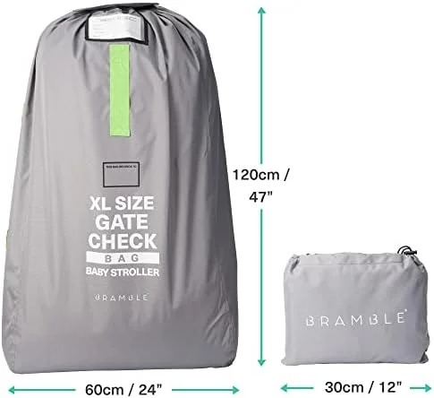 Bramble XL Gate Check Tasche – Kinderwagen & Kindersitz, Robust & Wasserdicht, 120x58x35cm – Bild 5