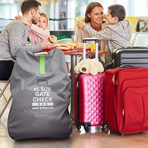 Bramble XL Gate Check Tasche – Kinderwagen & Kindersitz, Robust & Wasserdicht, 120x58x35cm – Bild 7