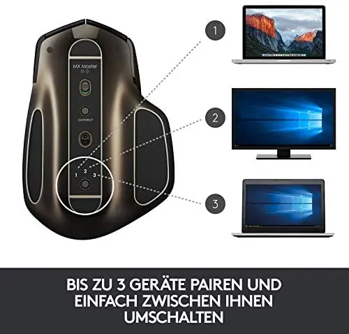 Logitech MX Master 3 Kabellose Maus – Bild 7