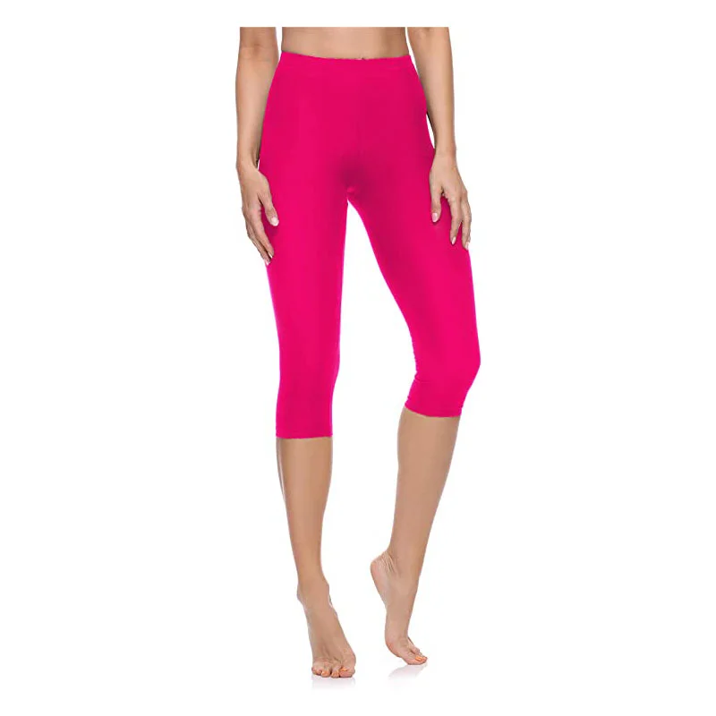 Merry Style Damen 3/4 Leggings aus Baumwolle MS10-199